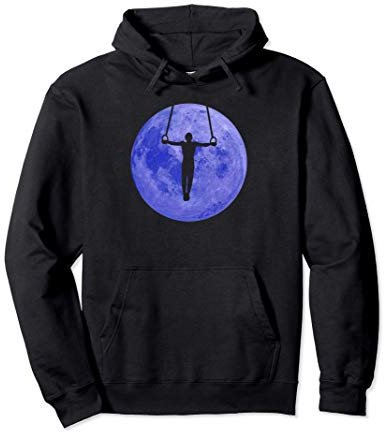 Ringe Turner Calisthenics Kraftsport Bodyweight Training Pullover Hoodie