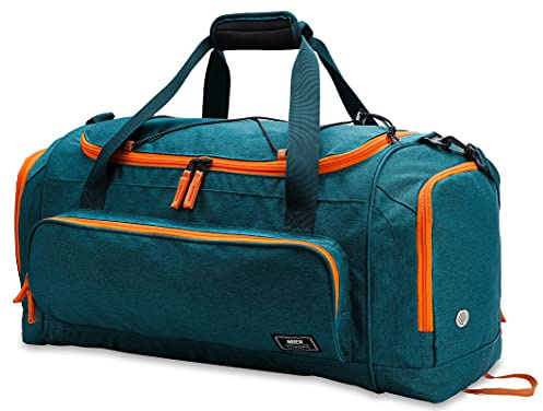 MIER Große Seesack Herren Turnbeutel mit Schuhfach, 60L