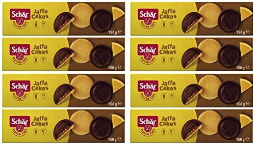 Schär Pastel de Jaffa sin gluten Multipack - 8 x 150 g