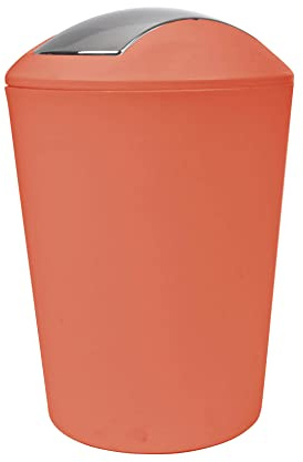 Douceur d'Intérieur, Abfalleimer Flic Flac (5,6 l) Vitamin Terracotta, Kunststoff