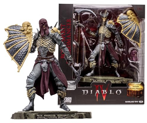 McFarlane Toys - Diablo IV Bone Spirit Necromancer (Common) 1:12 Scale Posed Figure