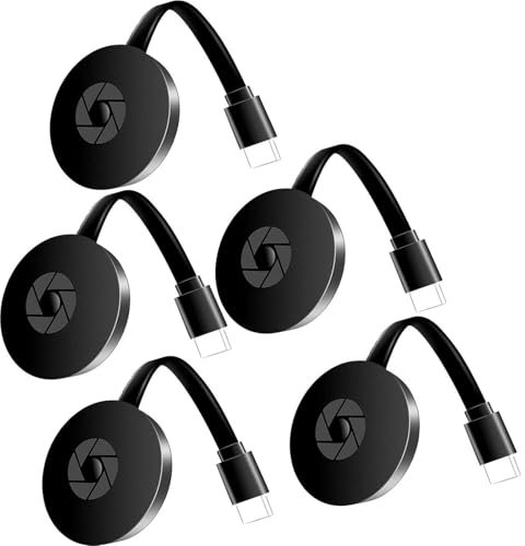 Castview TV, Streaming Devices for TV, Cast View, Viewbliss Tv Streaming Device, Casting Device for TV, 1080p Wireless Display Adapter, Wireless Display Adapter 4k(5pcs)
