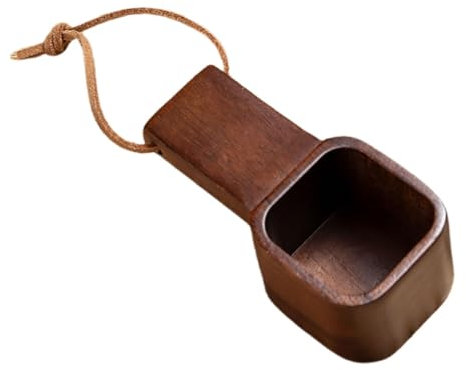 FELTECHELECTR Holzlöffel Für Kaffeebohnen Messlöffel Aus Massivholz Zuckerlöffel Esslöffel Für Pulver Dessertlöffel Holzlöffel Für Wäsche Messbecher Für Wäsche Kaffeelöffel Pulverlöffel