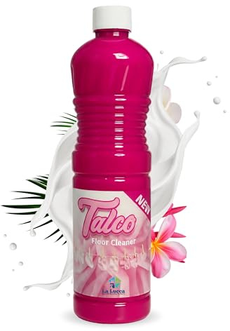 LaLucca Talco Floor Cleaner | 1L Residue-Free Mop Surface Cleaner For Kitchens, Bathrooms, Tiles, Laminate & Vinyl Flooring | Tackles Dirt & Grime, For Hard Surfaces | Spanish Cleaning Products