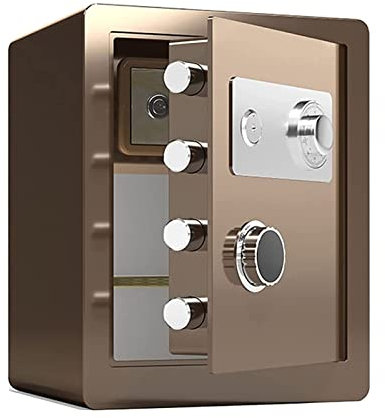Coffre-Fort Ignifuge étanche Coffre-Fort ménage Petit Code Serrure Coffre-Fort en Acier Caisse Coffre-Fort Armoire de Rangement Ignifuge étanche a