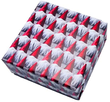 arkamii Geschenkpapier Format 86 x 64 cm Weihnachten Weihnachten Design 3 Blatt großes Format (NG4)