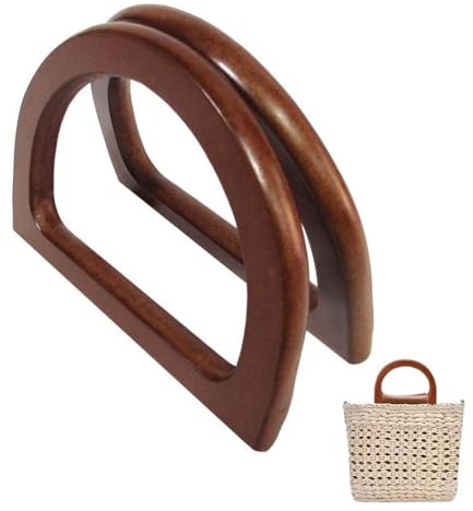 2 pezzi Manici per Borse Fai da Te, Maniglia per Borse Manico di Ricambio per borsa fai da te, borsa per la spesa, borsa da spiaggia fatta a mano