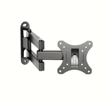 Soporte para monitor Soporte de montaje en pared for monitor de TV con movimiento completo, brazo articulado, inclinación, extensión, giratorio, se adapta a la mayoría de televisores curvos de pantall