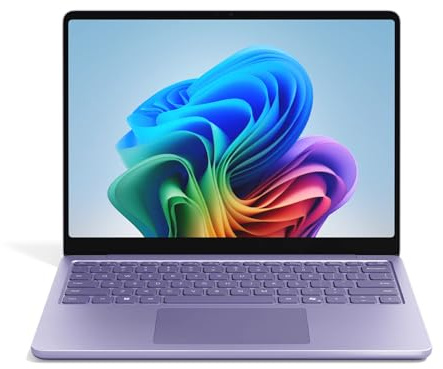 Microsoft Surface Laptop | Copilot+ PC | 13” LCD Touchscreen | Snapdragon® X Plus | 16GB RAM | 512GB Speicher | Neuestes Modell | Violett