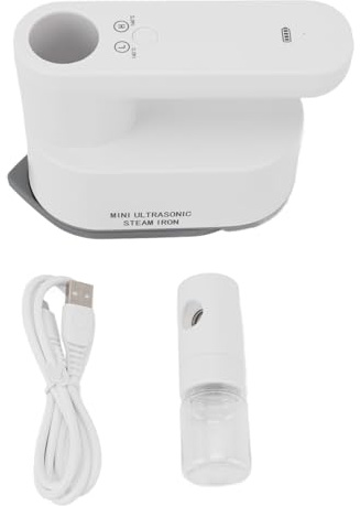 CHICIRIS Reise Eisen, Schnurlose Tragbare Handheld Wiederaufladbare Trockene Nassdampfeisen für Kleidung für Heimwohnheime Travel-Geschäft, Nähbedarf >