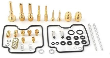 Carburateur réglage Kits De Réparation De Carburateur pour Y&amaha Raptor 660R YFM660R 2001-2005, Kit De Vis De Guidage De Pointeau De Flotteur Outil D'Étanchéité