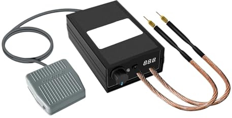 Poste à souder par points portatif, Soudeuse Par Points Portable 8000 W, Recharable Haute Puissance, Machine De Souda Complète For La Maison,Outil de soudage DIY