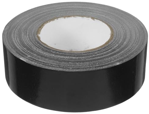 DIKACA Teppichklebeband Einseitig 48mm X 50m Gewebeband Schwarz Stark Klebend Abriebfest Vielseitiges Hochleistungs Klebeband für Teppichbefestigung und Reparatur Innen und Außen