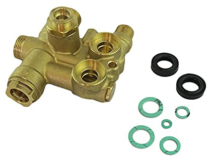 HTS Boiler Diverter Valve Compatible with BAXI DUOTEC 24HE, 28HE, 33HE & 40HE 3 Way Diverter Valve Assembly 5118381