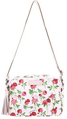 Lancaster Unisex Basic Pompon Tasche, Rosier