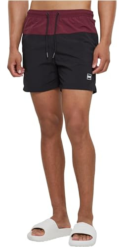 Urban Classics Bañador Hombre Block Swim Shorts, Bañador para Hombre, Secado Rápido, Disponible En Muchos Variaciones de Color, Tallas XS-5XL
