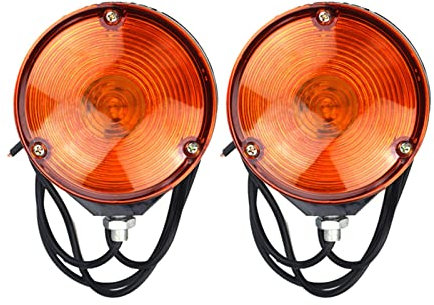 Marker Lights 2 Stücke 12 V Auto Runde Bernstein Seitenlinie Umrissleuchte Lampe Für Anhänger Lkw Wohnwagen