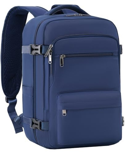 COOLIFE Ryanair Handgepäck Rucksack 40x30x20 EasyJet Eurowings Laptopfach | Business Rucksack Reiserucksack Flugzeug wasserdicht Diebstahlschutz 24L – Geschäftsreise Städtetrip Büro für Damen Herren