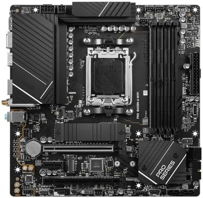 Fit For MSI PRO B650M-A WIFI Motherboard AMD B650 AM5 DDR5 256GB M.2 Wi-Fi 6E support Ryzen 7 9700 7700 5 7400 motherboard