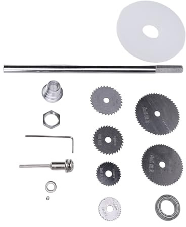 FTVOGUE Tagliatubi Interno Lame HSS con Codolo Esagonale a Profondità Regolabile per Tubi in Plastica PVC, Utensile da Taglio Idraulico Professionale con 6 Lame da da 22 Mm a 50 Mm per Fai da Te e