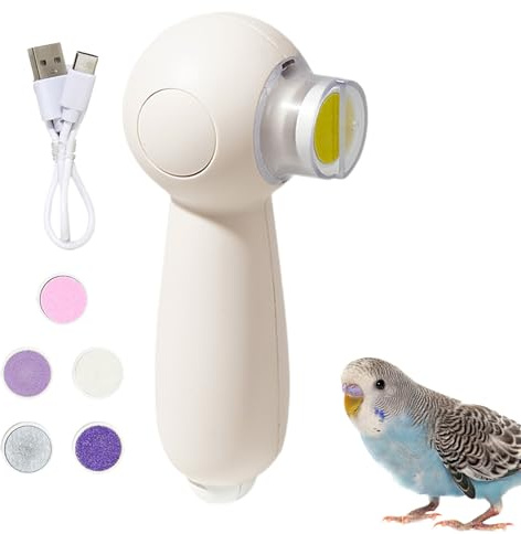 Generisch Amoladora de garras | Última lijadora de garras | Cortador de garras para pequeñas 2 velocidades, silencioso, potente eléctrico pequeño, mediano y gatos