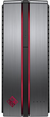 HP OMEN 870-204na Gaming PC (Intel® Core i5-7400 Processor, 1 TB HDD & 128 GB SSD, RAM: 8 GB, Windows 10) Silver