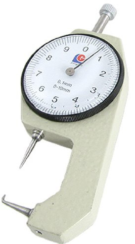 Aexit Measuring 0-10mm x 0.1mm Mini Dial Thickness Gauge Tool (e84aaf65148469815a939911442505e7)