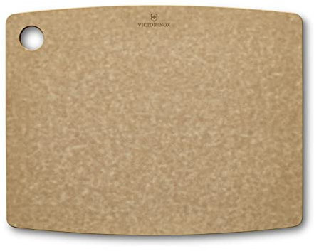Victorinox Cutting Board M (36.8 x 28.5 x 0.6), Chopping Board for Carving Meat or Vegetables, Dishwasher Safe, Brown