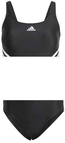 adidas Donna 3-Stripes Bikini, Black / White, 36