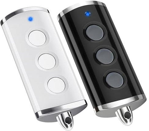 pepape 868MHz Replacement for Hormann HSE 4 BS HSE 2 BS Garage Door Remote Transmitter for Hörmann Garador GaraMatic 9/10/20 ProMatic 2/3/4 SupraMatic 2/3/4 Black&White