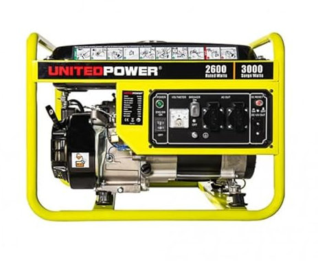 Generatore di corrente United Power GG3300+DC-3KW
