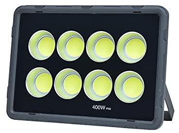 ZVALIEVYE Projecteur Led Extérieur 100-600W Ultra Lumineux Led de Sécurité Ip66 Étanche, Projecteur Led 180° Réglable Pour Couloir de Jardin Éclairage Intérieur Et Extérieur (300W)/400 W