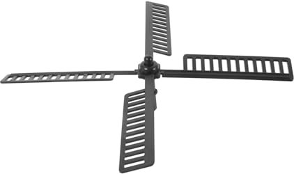 Alipis Aspas para Molino De Viento De Jardín Resistentes Intemperie, Piezas De Plástico 21x21 Cm para Accesorios De Molino De Viento Solar Exterior, Aspas para Patio y Decoración Al Aire Libre