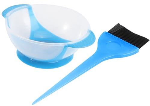 Healvian 5sätze Haarfärbe-Set Schüssel Und Bürste rutschfeste Schale Für Präzise Anwendung Wiederverwendbar Und Leicht Zu Reinigen Für Haarfärbung Und Tönung