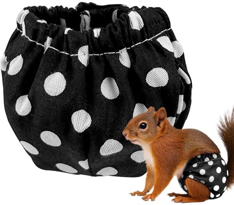Pañales para Hurones | y Ajustables y Reutilizables - Pantalones de pañales Altamente absorbentes para Conejos - para Animales pequeños como Ratones, Degus, Hurones, hámsters, Chinchillas y