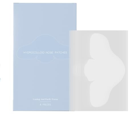 ROKZELT 8 Stück Nase Pimple Patches XL, Pickelpatches Für Nase, Pimple Patches Für Nase, Hydrokolloid, Spotabdeckung, mit Teebaumöl Salicylsäure