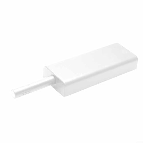 Gdfnmogo Punch- Cierrapuertas automático, dispositivo de cierre de tensión de 800 g, cierres magnéticos resistentes para puertas de pantalla, correderas, interiores y de seguridad (gris)