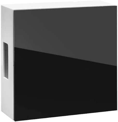 Mechanischer Gong Grothe 465A – Türklingel Zweiklang-Gong – Klassische Schelle in Schwarz