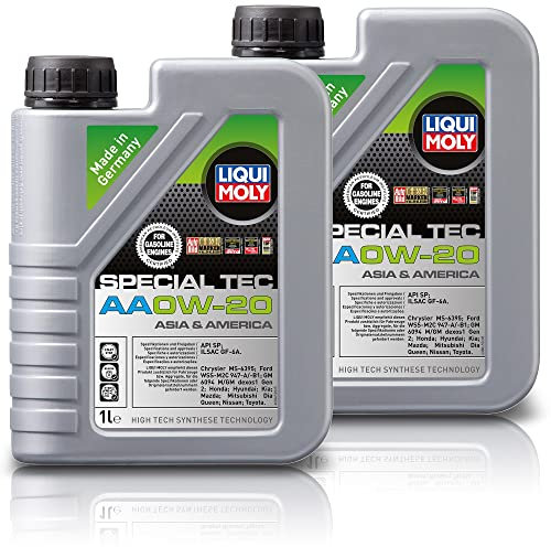 2x LIQUI MOLY 9734 Special Tec AA 0W-20 Motoröl API SN ILSAC GF-5