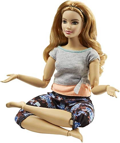 Barbie - Made to Move Puppe, blond strawberry, FTG84