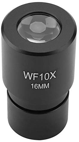 Okular Mikroskop Wf10x Dm-r001 16mm Weitwinkel für Biologisches Mikroskop - Montage 23,2 Mm Mit Skala 0,1 Mm, 50% Größere Ansicht