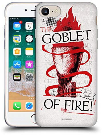 Head Case Designs Licenciado Oficialmente Harry Potter Cáliz de Fuego Cáliz de Fuego I Caso Funda de Gel Suave Compatible con Apple iPhone 7/8 / SE 2020 & 2022