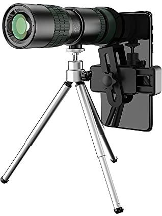 Monokulares Teleskop 8-24X30 Zoom Für Smartphone Hochwertiges Monokular Fernglas Mit Stativ Für Camping Tourismus Wandern Greenwithtripod