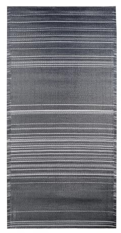 Outdoor Teppich Tajo modern aus recyceltem Polypropylen 90 x 180 cm