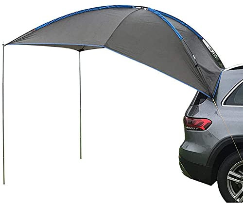 Auto-Markise, Dachmarkise, Zelt, Auto-Dachzelt, Auto-Dach-Markise, wasserdichtes Auto-Camping-Zelt, robuste Auto-Seitenmarkise, Anti-UV, für Strand-SUV-Camping im Freien