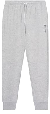 Champion Pantalones Legacy para Hombre, Gris, XL