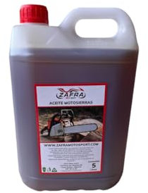 Genérico Aceite para Cadena de Motosierra,lubricación óptima, protección Duradera,Compatible con Todas Las motosierras,5 litros,anticorrosivo,Resistencia a la oxidación,sin residuos sólidos