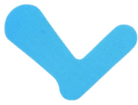 50 Stück Tape Sport Daumen Bandage für Finger und Zehen,komfort Tape Vorgeschnitten Sporttape,Selbstklebend Tape für Muskeln und Gelenke,zur Schmerzlinderung,Genesung und Physiotherapie,Himmelblau