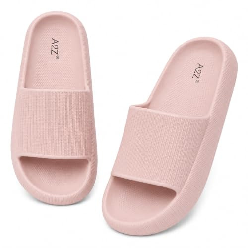 A2Z Mens Womens Boys Girls Summer Slip Ons Holiday Resort Deck Mules | Textured Grip Sole Foam Recovery Bathroom Garden Leisure Essentials
