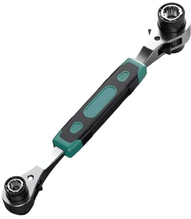 Ratschenschlüssel, Werkzeug, Doppelkopf, zwei Richtungen, 8-10-12-13-14-17-19-21 mm, 8 Funktionen, Schraubenschlüssel für Autoreparatur, Doppelend-Ratschenschlüssel-Set